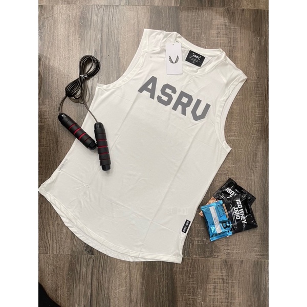 [Có bảo hành] [Ảnh thật] Áo Tanktop Vải Lưới Chữ ASRV DÀNH CHO GYMMER SIÊU THOÁNG MÁT THẤM MỒ HÔI
