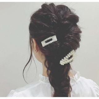 Beaded hair clip