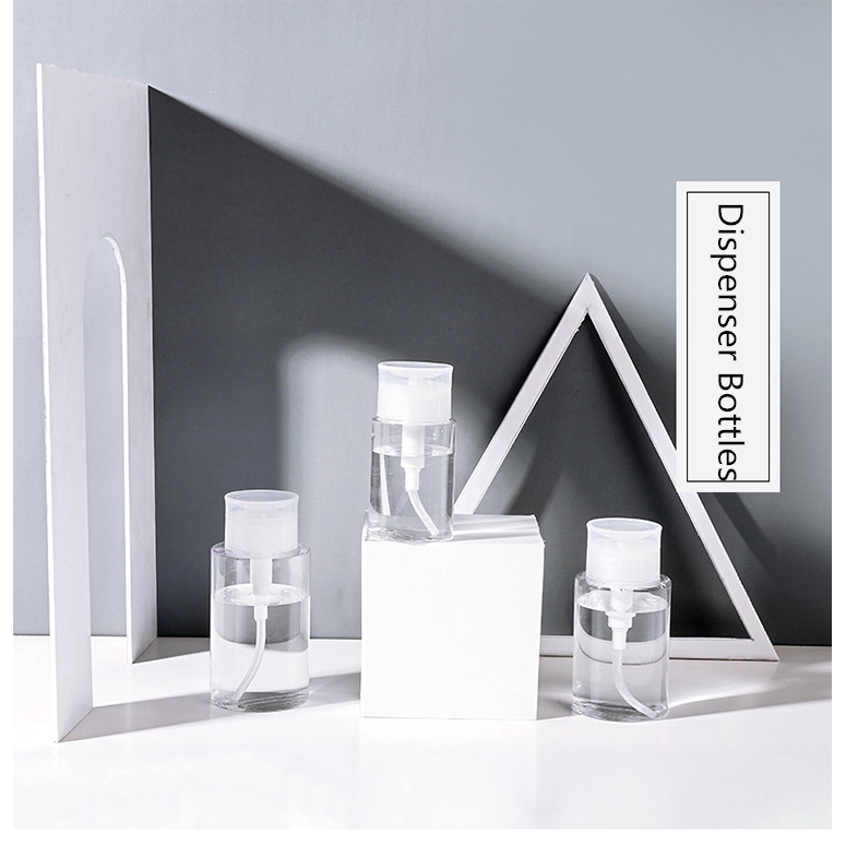 Bình nhựa rỗng đựng dung dịch tẩy sơn móng tay 100/ 150/ 200ml tiện dụng