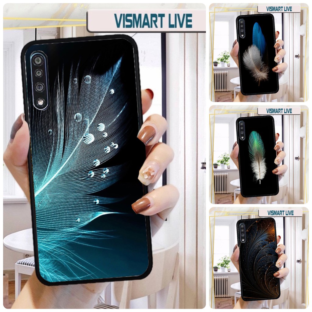 Ốp lưng phủ bóng Vsmart Live / Joy 3 / Active 3 / Joy 1+ / Bee 3 / Star / Joy 2+  (Lông vũ)