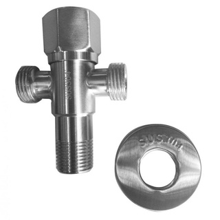 Van chia nước giảm áp, khóa 2 đường nước,van 3 ngả Inox 304
