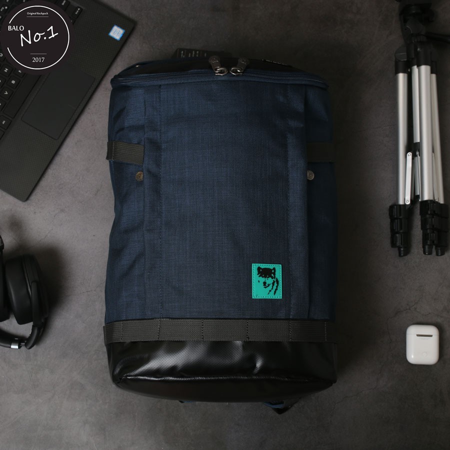 Balo Laptop Cao Cấp Mikkor The Irvin Backpack – Navy