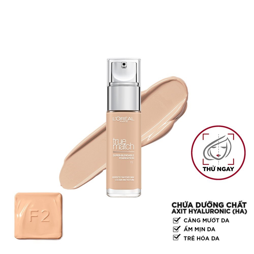 Kem nền mịn da LOREAL TRUE MATCH F2 30ML