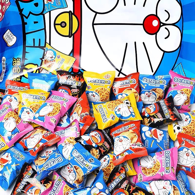 1 gói lẻ 15g trong bịch Snack Doraemon 450g