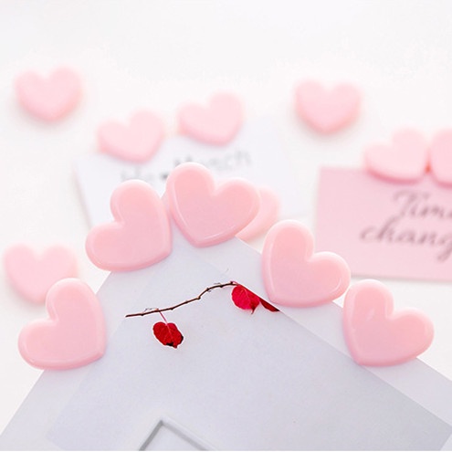 1 Kẹp Nhựa Trong Suốt Dễ Thương