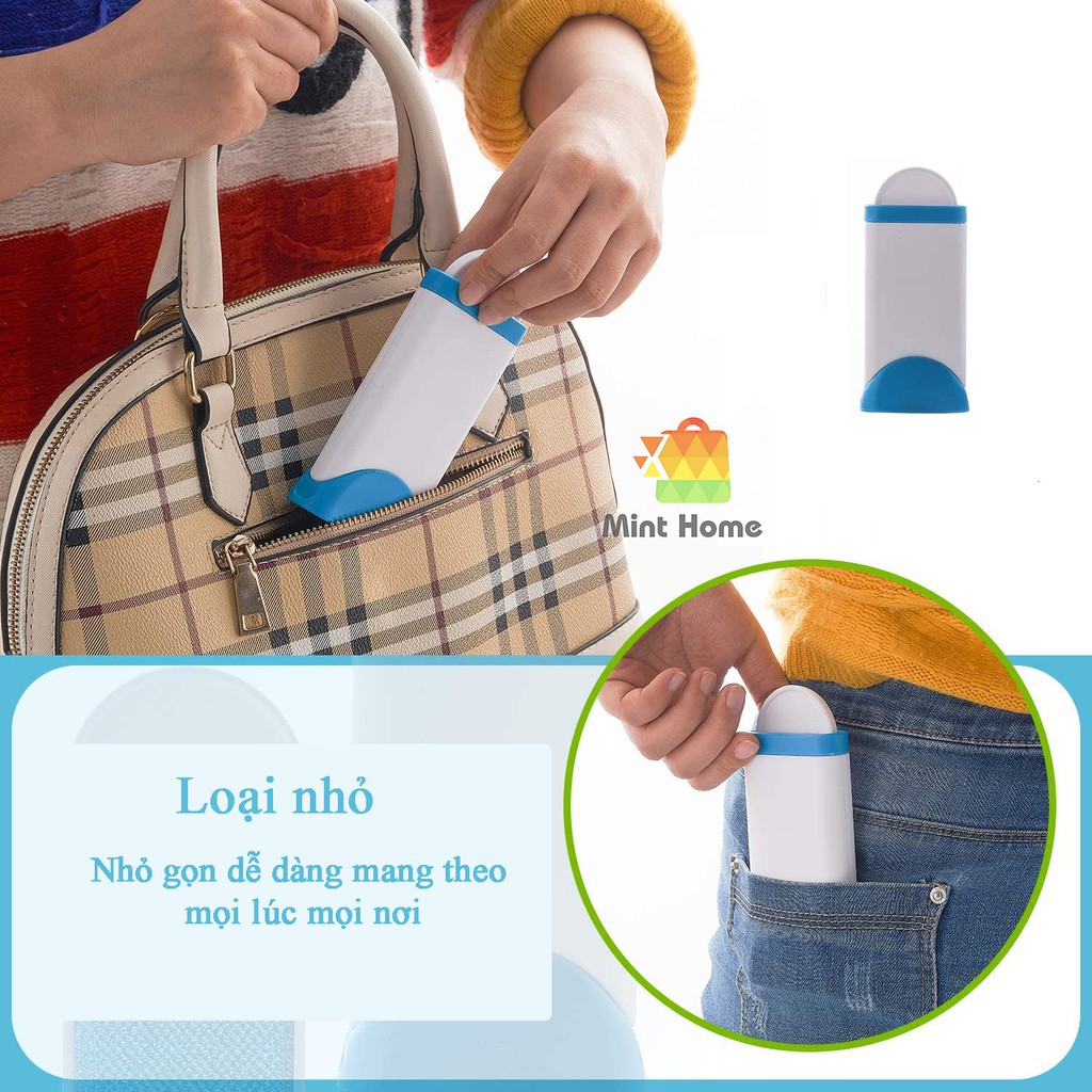 Cây lăn bụi tĩnh điệnCây Lăn LôngBàn Chải Đa Năng Dính Lông chó mèo, Quần áo,Thú cưng, Chăn Nệm, Ghế Salon