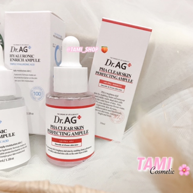 TINH CHẤT DƯỠNG DA DR.AG+ AMPOULE