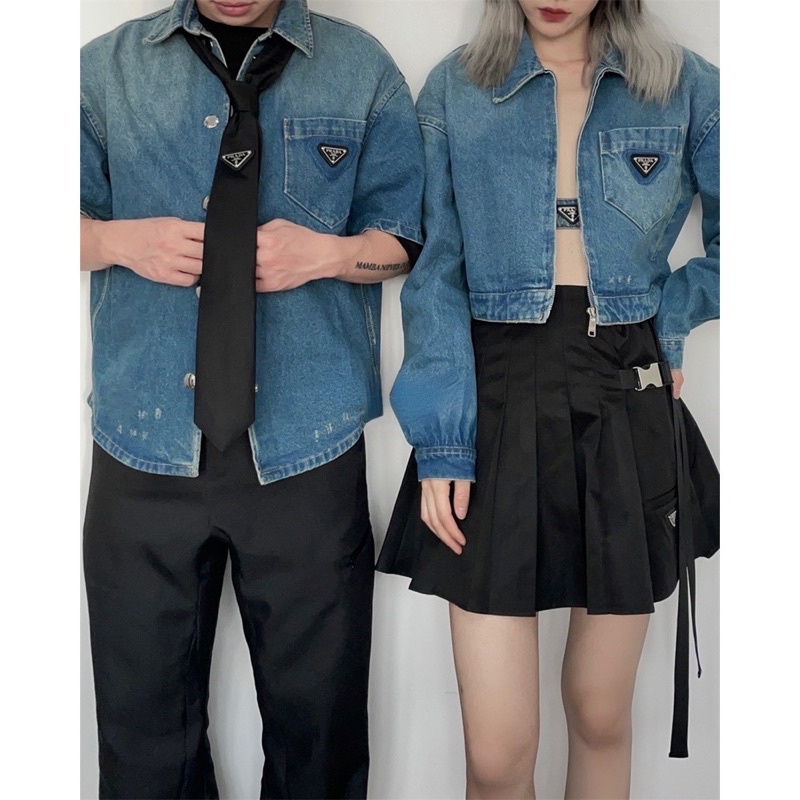 Cài áo,tag áo, trâm ghim 𝙋𝙧𝙖 mini-2 màu,unisex, cao cấp