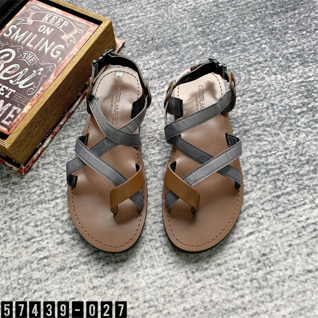 Sandal DSQ2 Quai Dú Gỗ