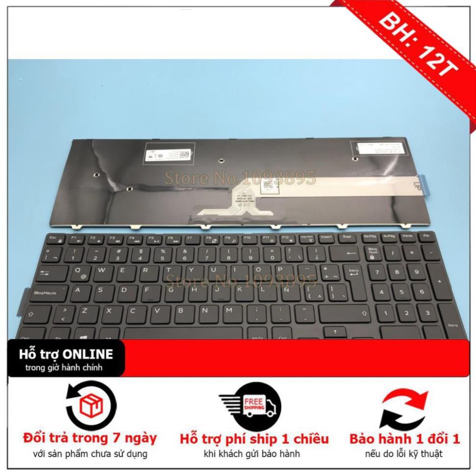 [BH12TH] Bàn Phím Laptop Keyboard Dell Inspiron 15 3000 5000 3541 3542 3543 3551 3558 5542 5545 5547 5558 5559 Series