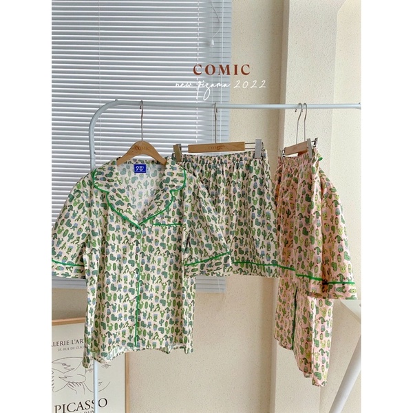 COMIC - pijama thô Korea cao cấp