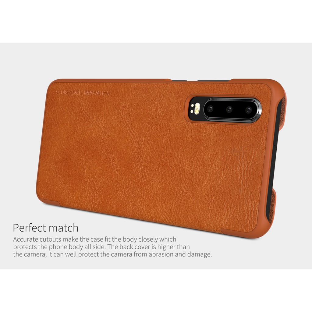 Bao da Nillkin QIN cho huawei P30 - P30 Pro