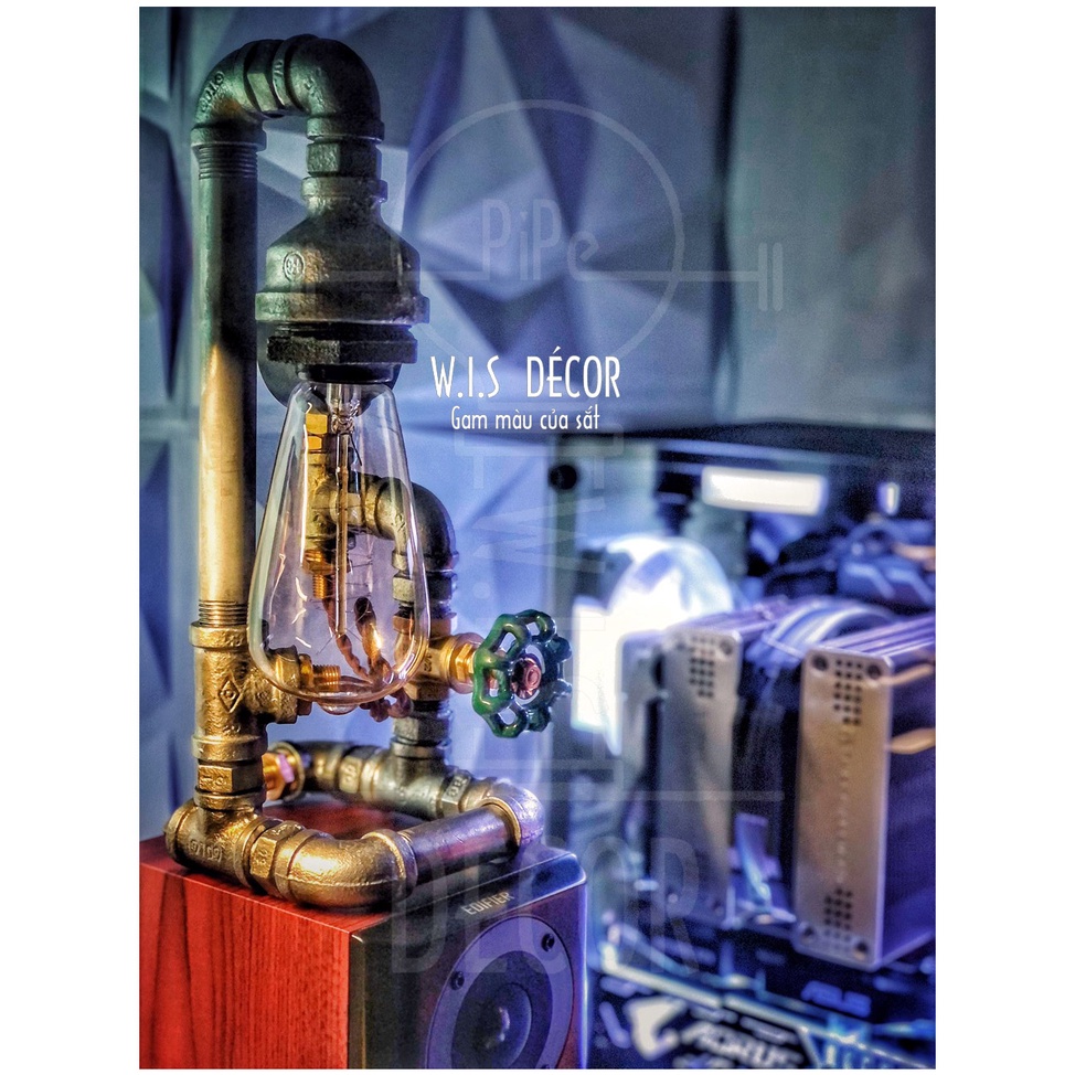 Đèn Decor - Đèn Ống Nước Bóng Sợi Đốt Edison - The FogEL