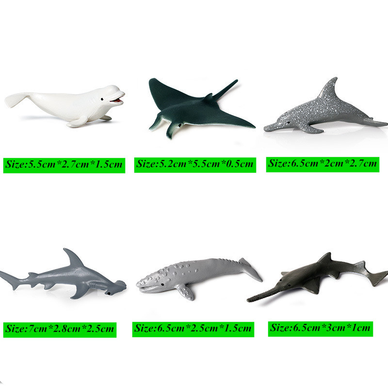 6 Mô hình động vật biển GOROCK đồ chơi cho bé