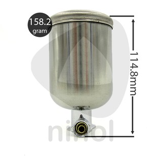 Lon phun sơn inox/nhôm dung tích 300cc, 400cc