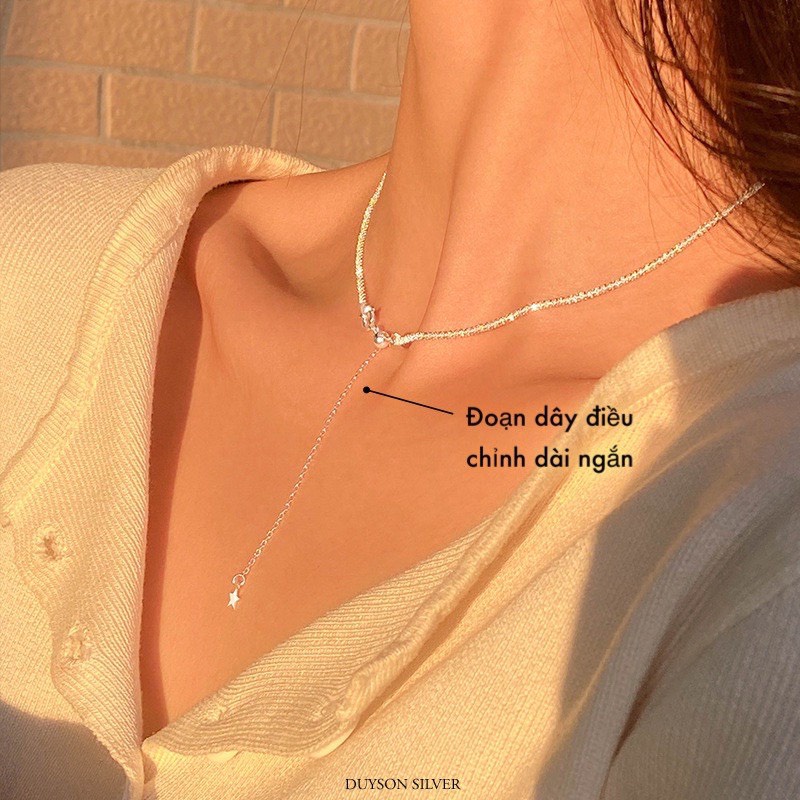 Vòng cổ, choker, vòng tay kim tuyến lấp lánh Dimon