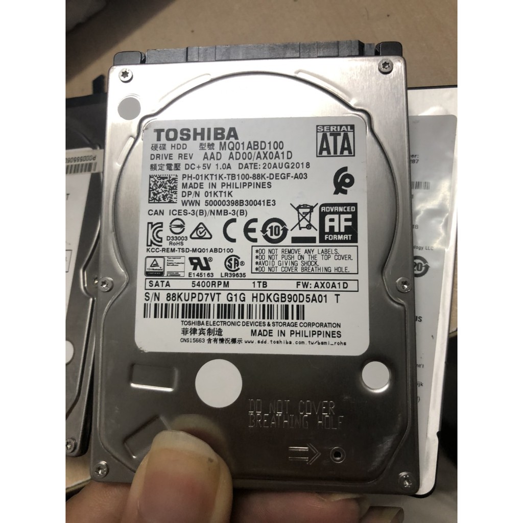 Ổ cứng HDD 320GB, 500GB, 640GB, 750GB, 1TB cho Laptop sk 100%.