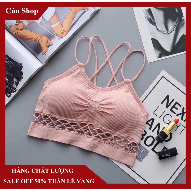 Áo Bra Thun Lưới Hàng Loại 1 LIKANO BRA01