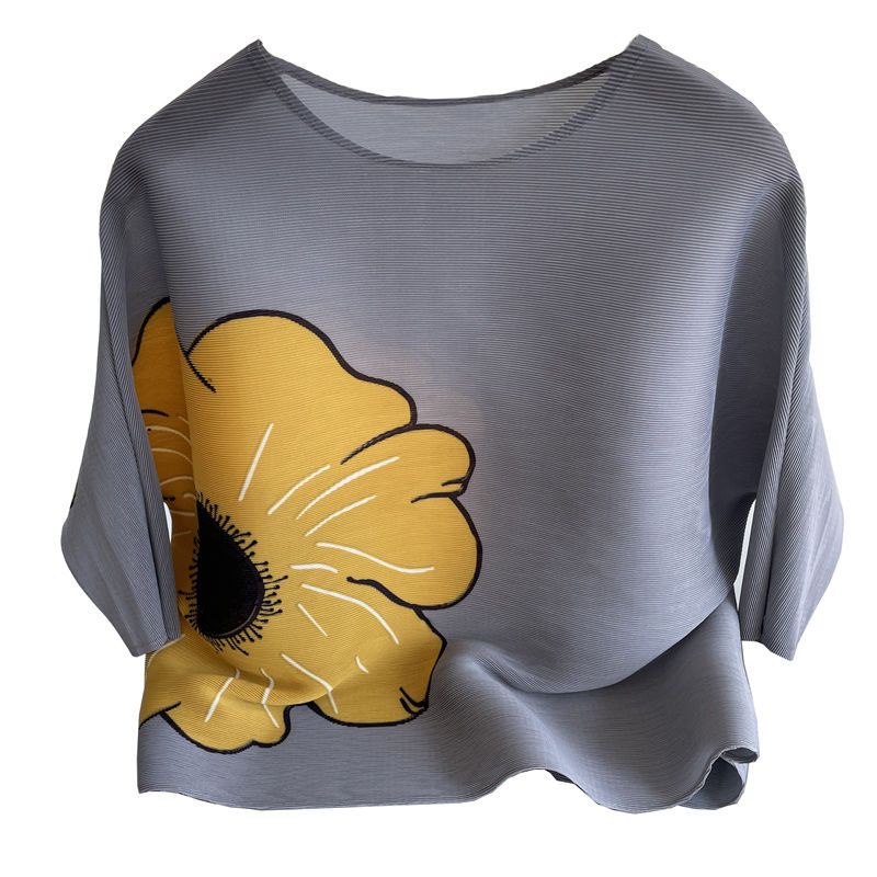 Áo Thun Dáng Rộng In Họa Tiết Thời Trang Mùa Hè 2022 Cho Nữ