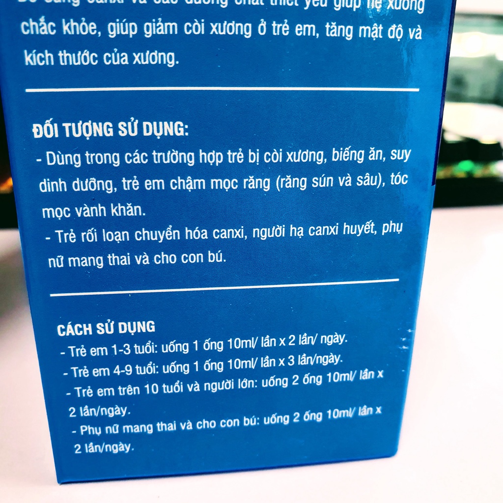 Bổ sung Canxi và Vitamin D3, giúp xương chắc khỏe, cải thiện còi xương - Helios Plus Tảo đỏ