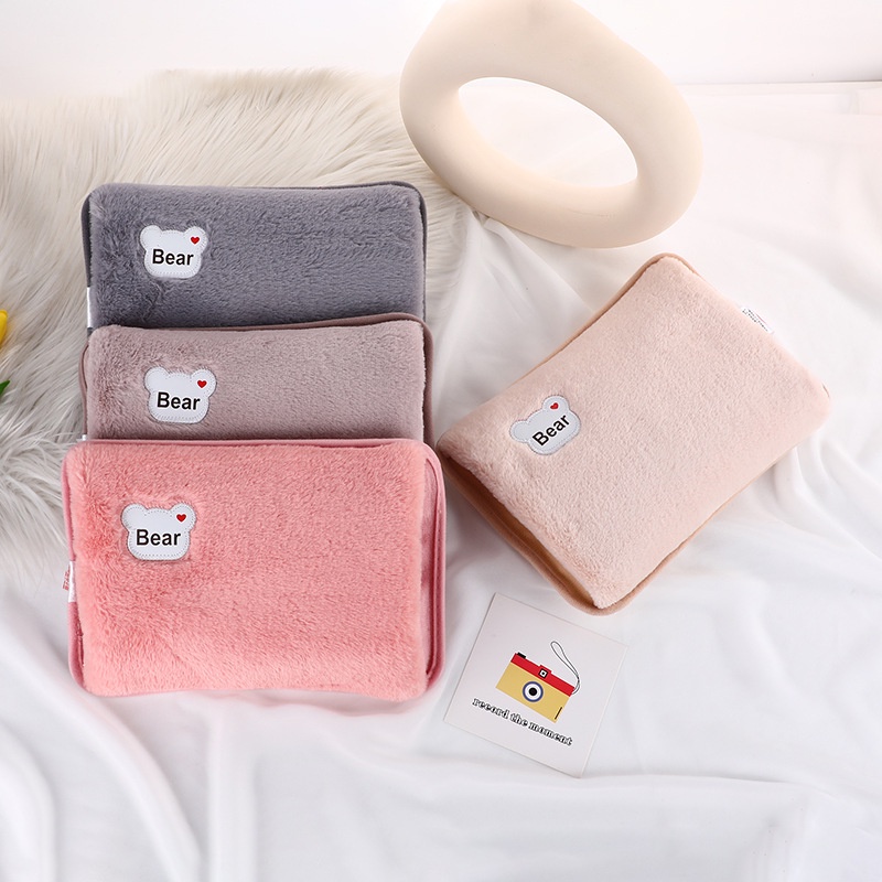 Túi Sưởi, Chườm Nóng Bụng,Giảm Đau Bụng Kinh, Giữ Ấm Hạ Sốt Gấu Bear Cắm Điện