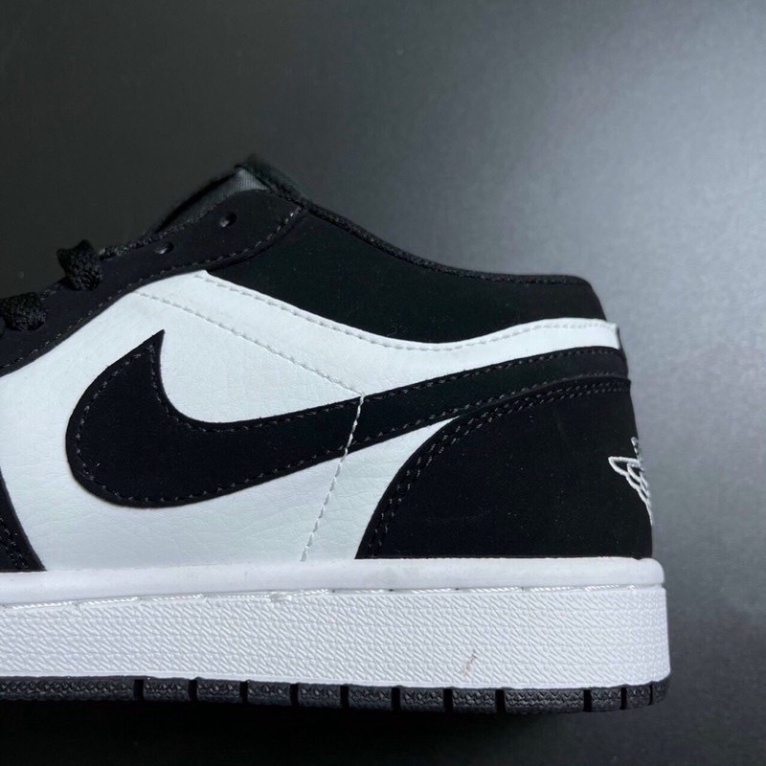 Giày Jordan cổ thấp đen trắng,Jordan 1 low Panda hàng cao cấp nam nữ siêu hot