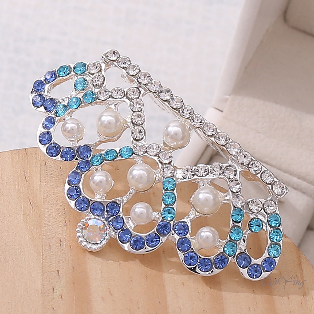 GETNOIVAS Lược Cài Tóc Hình Vương Miện Mini Chống Trượt Cho Bé Gái