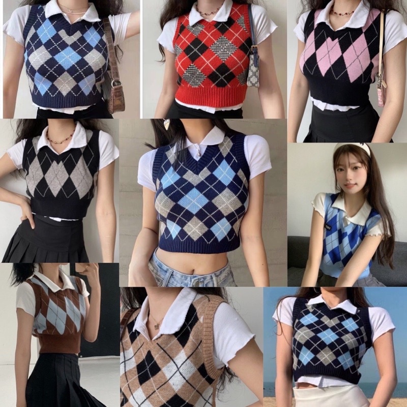 [Mã 11FASHIONSALE1 giảm 10k đơn 50k] (Sẵn) Áo polo tay ngắn dáng croptop trắng cổ bẻ cài nút cực xinh | BigBuy360 - bigbuy360.vn