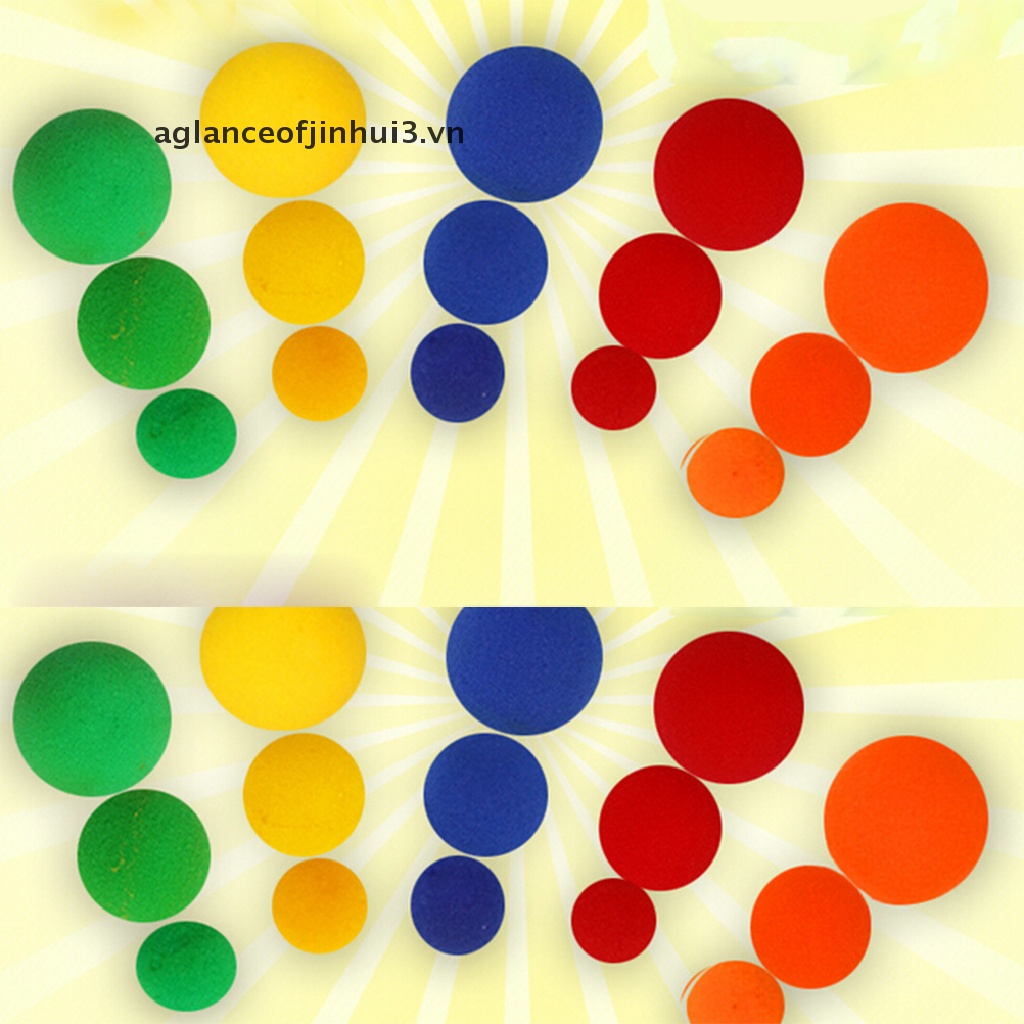 Set 10 Quả Bóng Xốp Hỗ Trợ Biểu Diễn Ảo Thuật Trên Sân Khấu