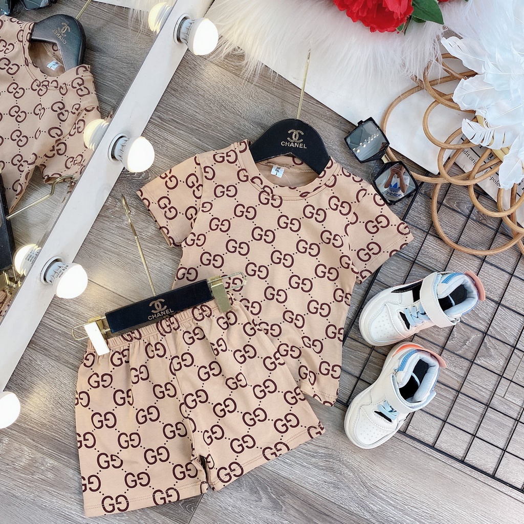 Bộ Hè Cho Bé Cotton 💥Quần Áo Trẻ Em💥Bộ quần áo trẻ em bé trai bé gái