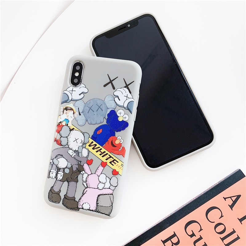 Ốp lưng iphone Kaws Taiipei TPU trơn dẻo mềm 5/5s/6/6plus/6s/6splus/7/7plus/8/8plus/x/xr/xs/11/12/pro/max/plus/promax | BigBuy360 - bigbuy360.vn