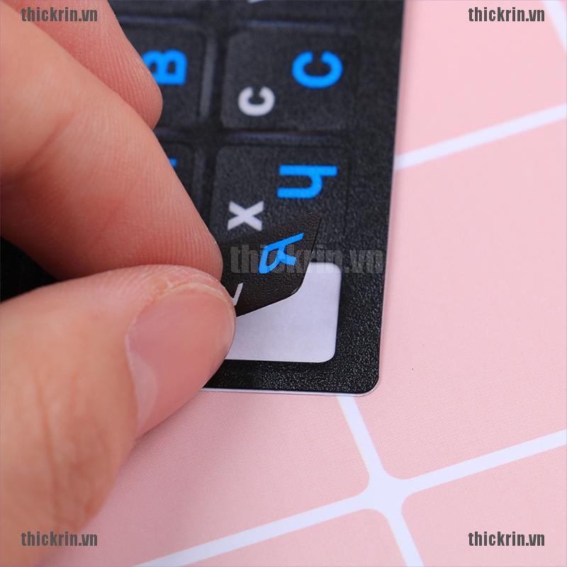 <Hot~new>Russian standard keyboard layout sticker letters on replacement