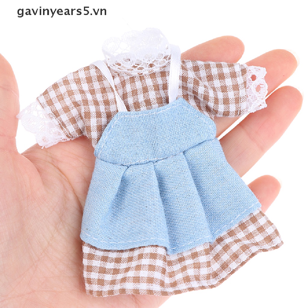 Đầm Đồ Chơi Búp Bê Mini Tỉ Lệ 1: 8