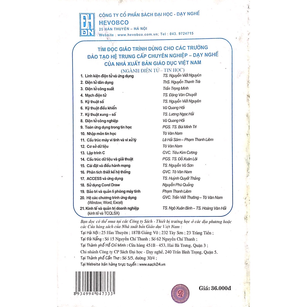 Sách - Giáo Trình Toán Học Ứng Dụng Trong Tin Học