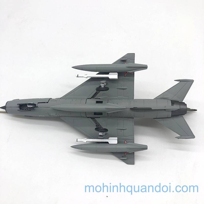 Mô hình máy bay Mig-21 Hợp kim dài 22cm