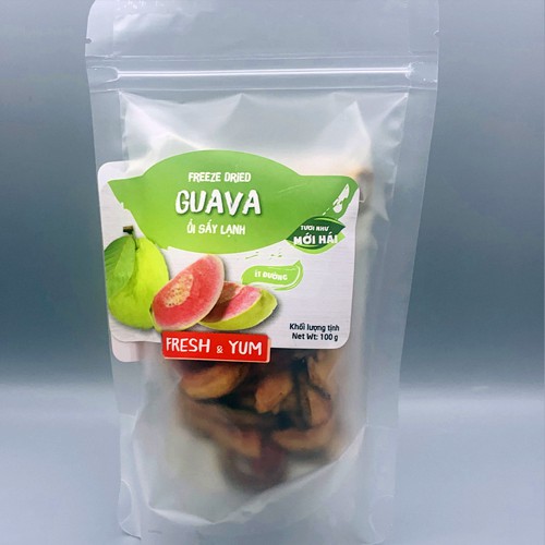 Ổi hồng sấy dẻo Fresh & Yum - thơm ngon bổ dưỡng 100g