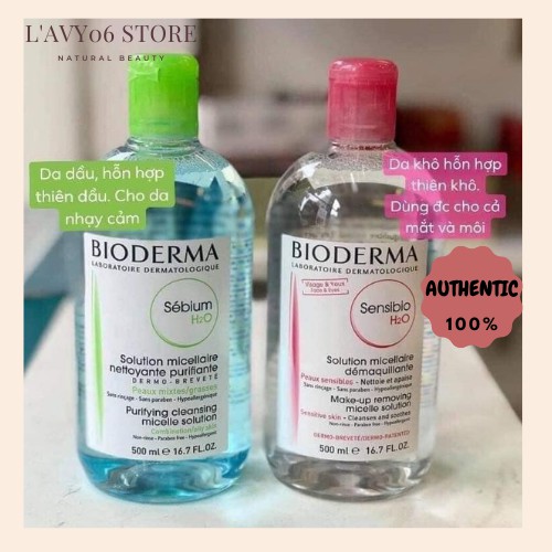 Nước tẩy trang Bioderma