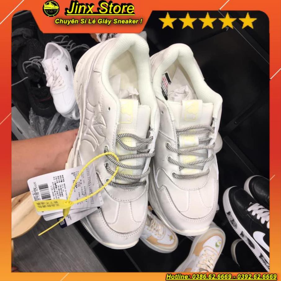 [ FREE SHIP ] Giày thể thao sneaker trắng M L B  phối chứ NY BẨN full size, full bill box hàng 1:1 | BigBuy360 - bigbuy360.vn