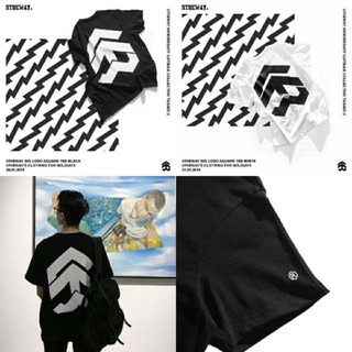 [Có Sẵn] ÁO 5THEWAY BIGLOGO TRẮNG ĐEN BASIC TEE OVERSIZE