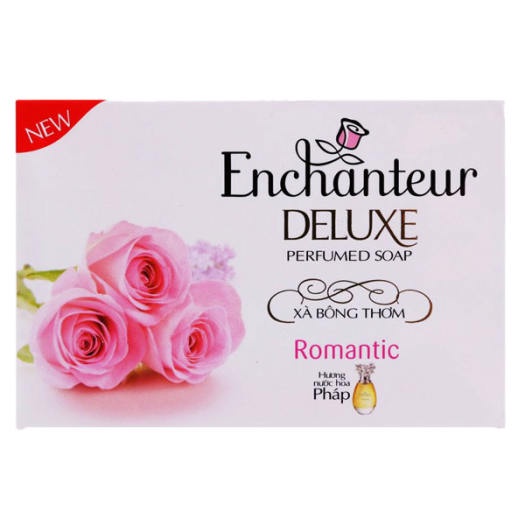 Xà bông cục enchanteur Romantic màu hồng 120g