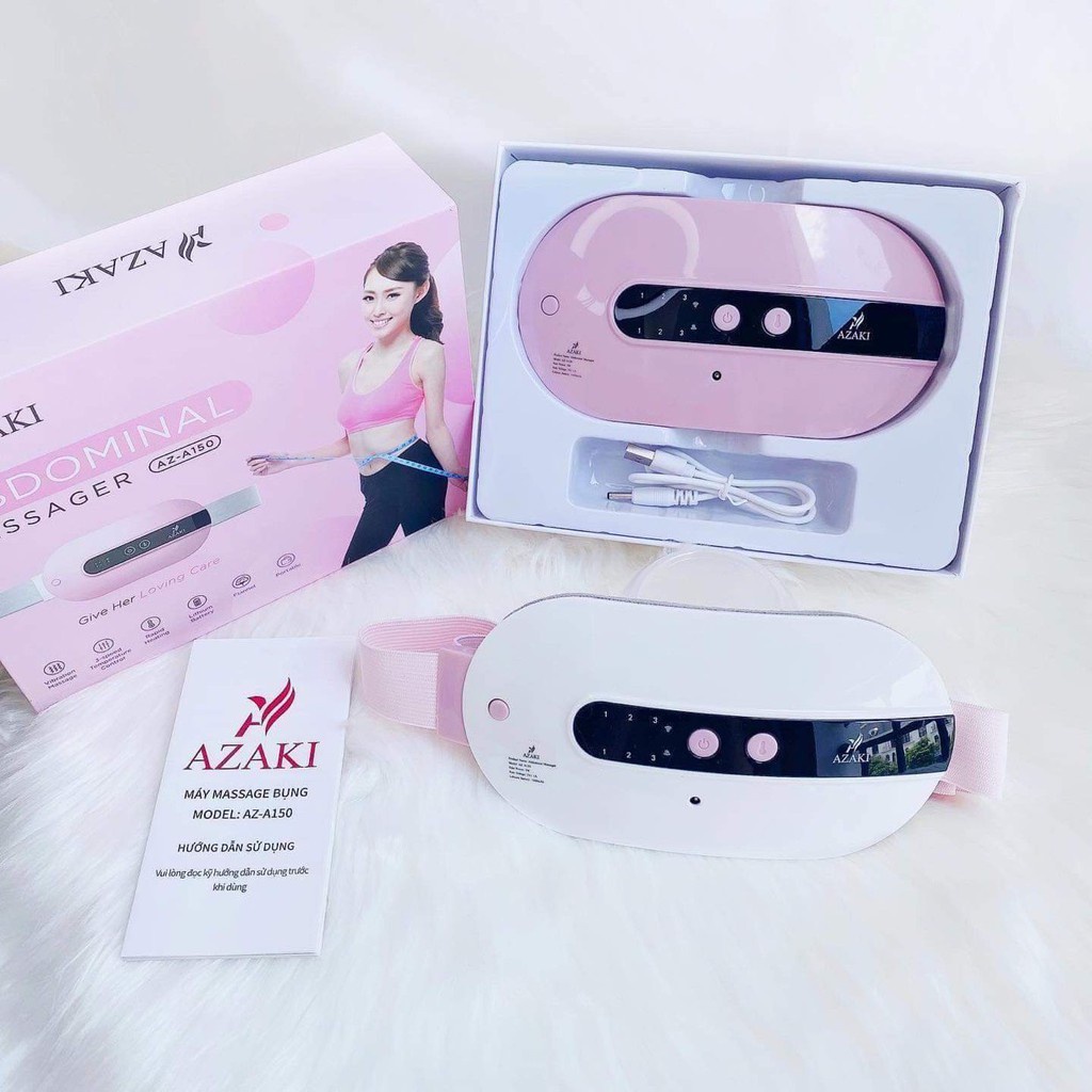 [ FreeShip ] MÁY MASSAGE BỤNG AZAKI A150 CHÍNH HÃNG