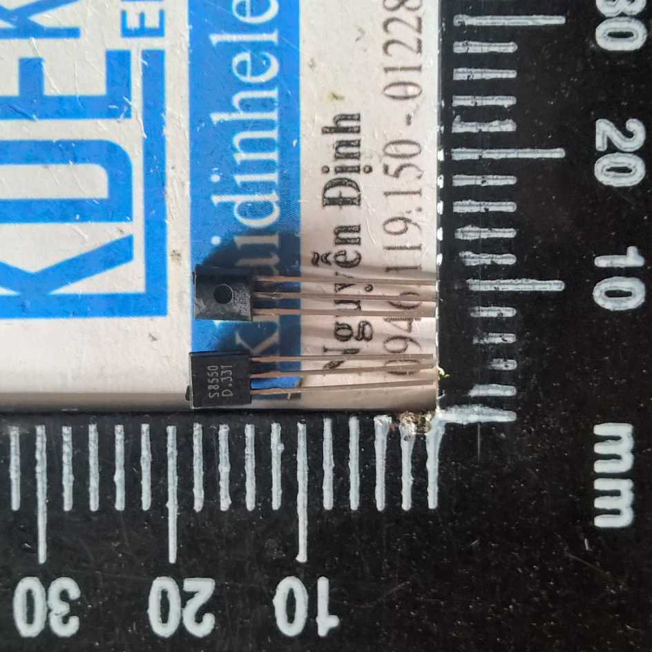 50 con S8550 8550 TO-92 0.5A 40V PNP TRANSISTOR nghịch kde1554
