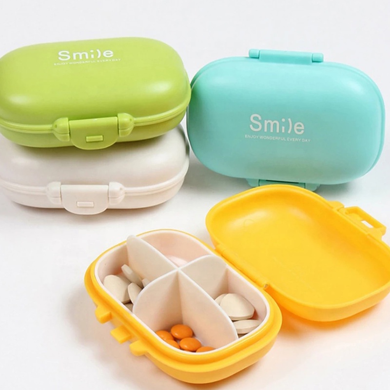 Hộp Đựng Thuốc/Trang Sức 7 Ngày Màu Sắc Ngọt Ngào
