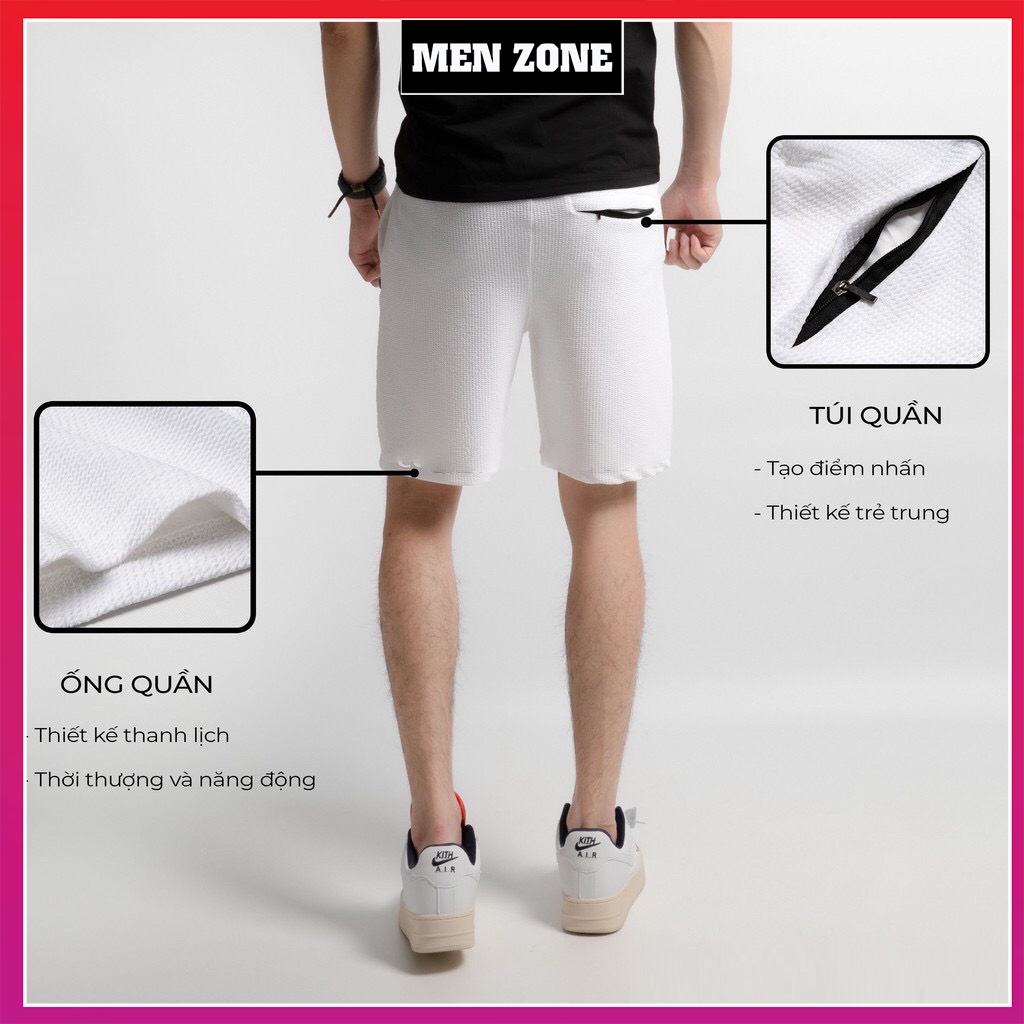 Quần Short Nam Thể Thao Menzone Thời Trang Chất Đẹp Mềm Mịn Co Giãn [DX]