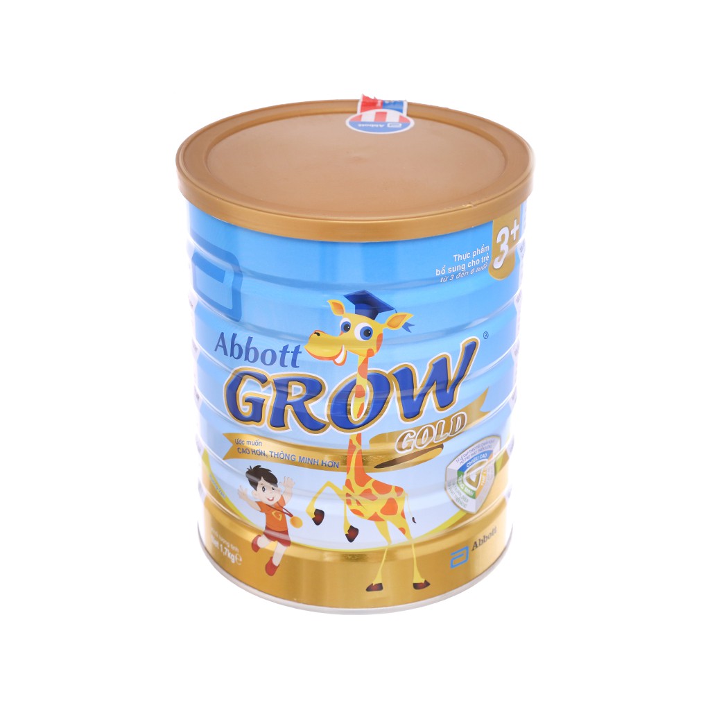 SỮA ABBOTT GROW GOLD 3+ HƯƠNG VANI 1,7KG (3 - 6 TUỔI)