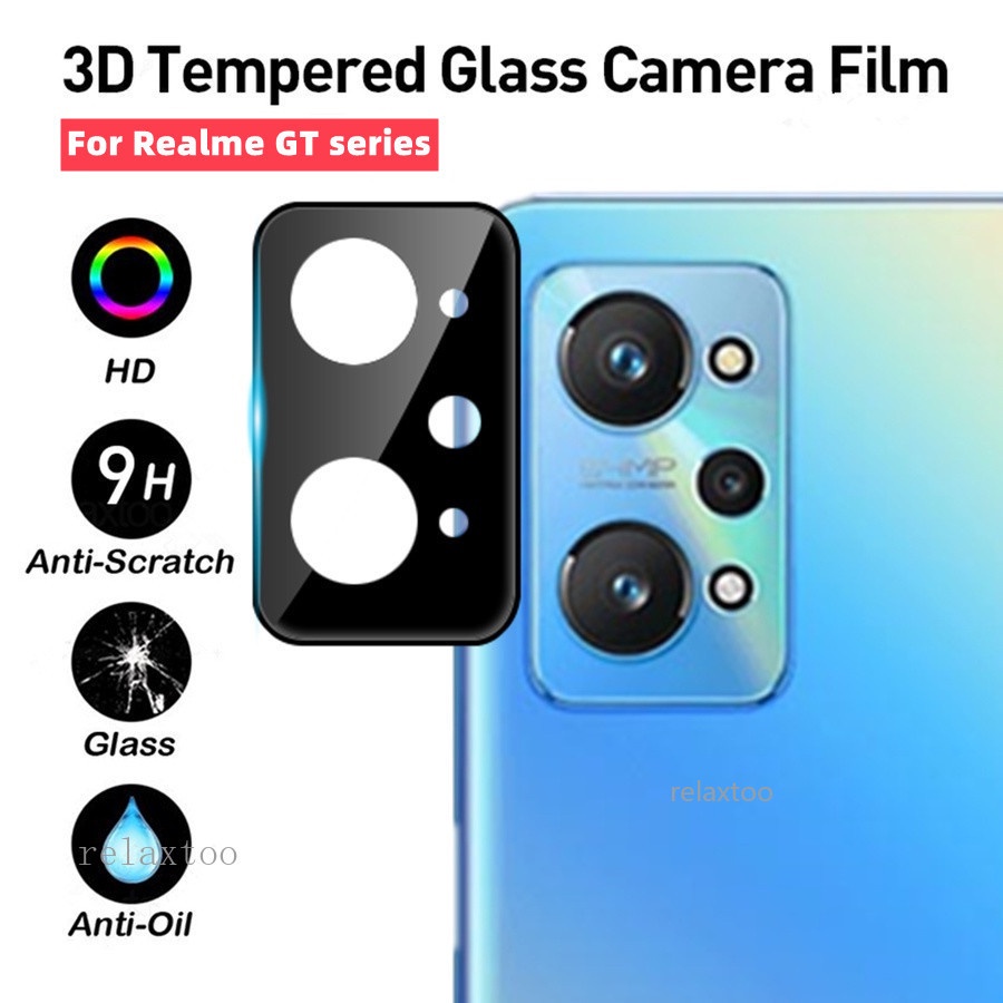 Kính Cường Lực 3D Viền Cong Bảo Vệ Camera Sau Cho Realme GT NEO2 NEO3T NEO3 gt2 GTNEO2 GTNEO3t 5G HD RealmeGT Real me GT NEO 2 3T 3 gt2 5G
