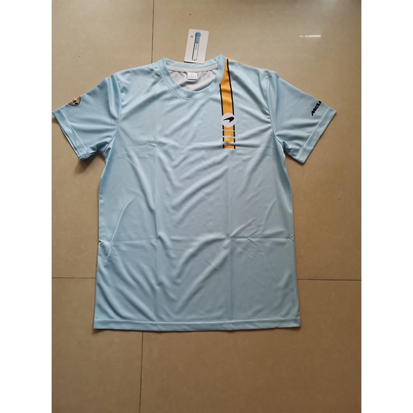 Ew F1 McLaren Team McLaren Áo thun ngắn tay nam khô nhanh tay TEE No McLaren logo trên mặt sau