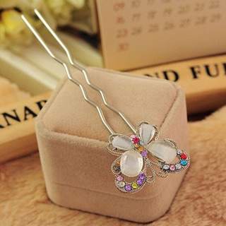 Trâm Cài Tóc Hình Bướm Đính Đá