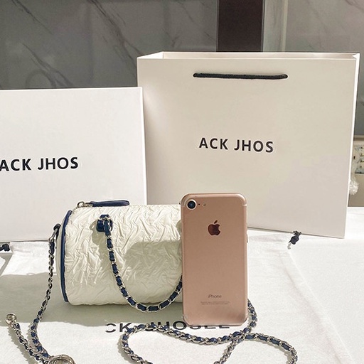 Túi Xách Đeo Vai Hình Trụ Cỡ Nhỏ Phong Cách Hong Kong Thời Trang Mới 2022