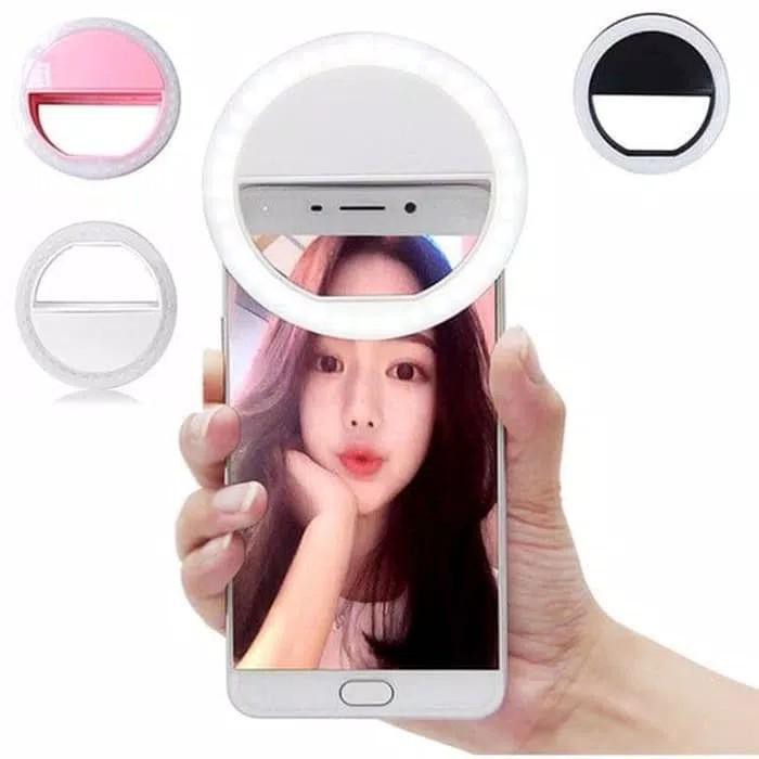 Đèn Led Tròn Hỗ Trợ Chụp Ảnh Selfie Đen | BigBuy360 - bigbuy360.vn